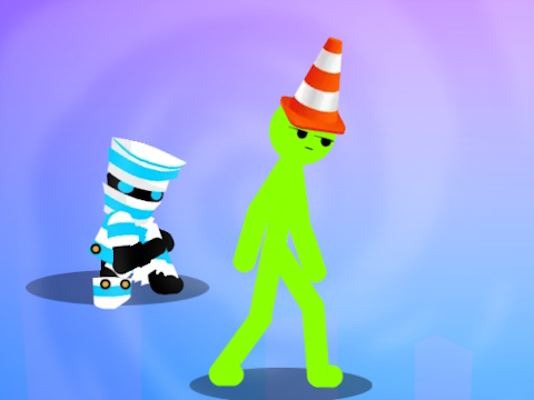Jwèt Mèt Parkour: Stickman Race  sou entènèt