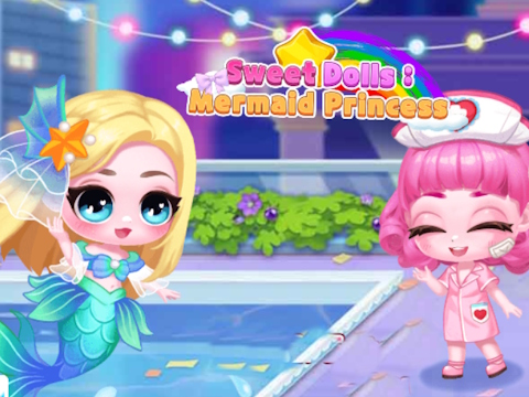 Jwèt Sou entènèt jwèt Sweet poupe: sirèn Princess  sou entènèt