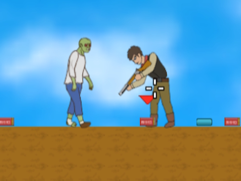 Jwèt Sou entènèt jwèt Cowboy siviv zonbi  sou entènèt