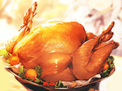 Jwèt Jigsaw Puzzle: Thanksgiving Harvest Dine  sou entènèt