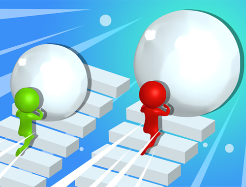 Jwèt Snow Race 3d Fun kous  sou entènèt