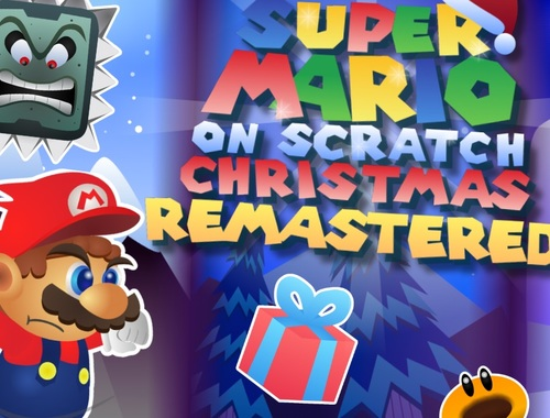Jwèt Super Mario sou Scratch Nwèl Remastered  sou entènèt