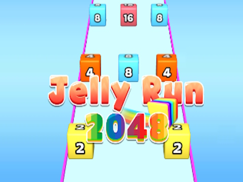 Jwèt Jele kouri 2048 sou entènèt