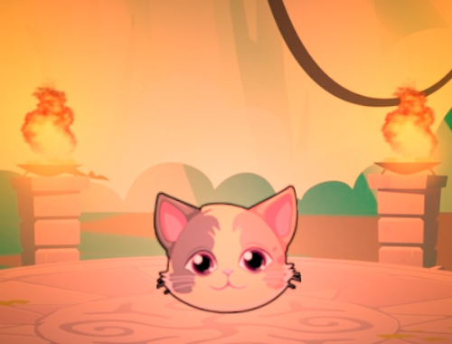 Jwèt Jwèt Kitty Roll  sou entènèt