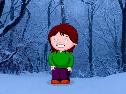 Jwèt Sou entènèt jwèt Tiny Girl chape anba zile Nwèl  sou entènèt