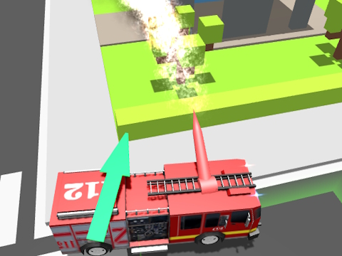 Jwèt Sou entènèt jwèt Fire Truck Sekou Kondwi  sou entènèt