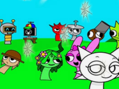 Jwèt Sprunki tach incredibox  sou entènèt