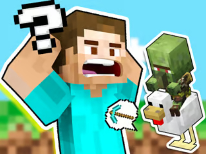 Jwèt Egzamen Kids: Devine vwa Minecraft  sou entènèt