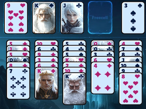 Jwèt Freecell jele  sou entènèt
