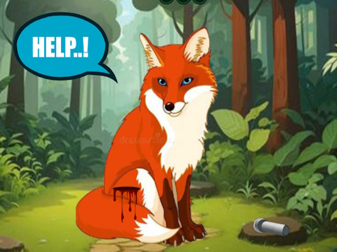 Jwèt Sove Fox ki blese a  sou entènèt