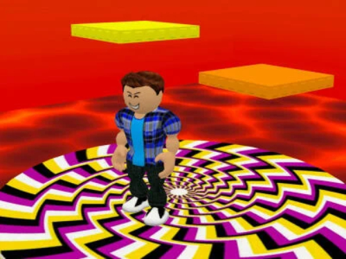Jwèt Roblox: parkour lav sou entènèt