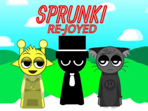 Jwèt Sprunki rejwi sekrè  sou entènèt