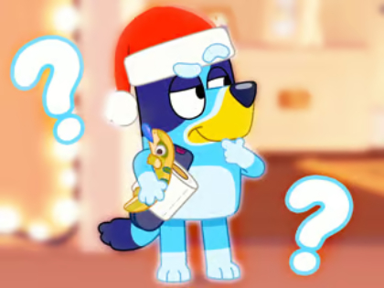 Jwèt Kids Egzamen: Bluey Nwèl Fandom  sou entènèt
