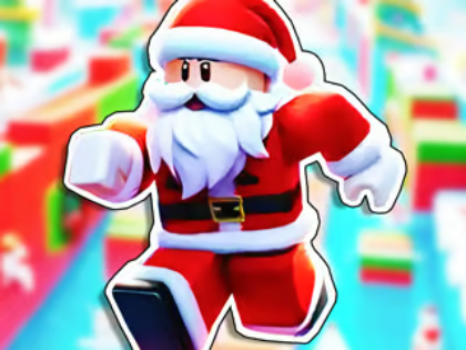 Jwèt Jwèt Devinèt tèt: Roblox Santa Dash  sou entènèt