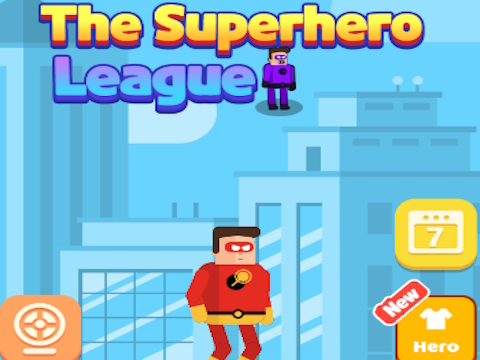 Jwèt Lig la superhero  sou entènèt