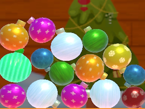 Jwèt New Year Balls 2048 nan 3D  sou entènèt