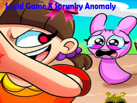 Jwèt Squid Jwèt X Sprunki Anomali  sou entènèt