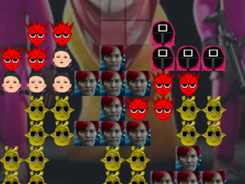 Jwèt Squid Jwèt X Sprunki Tetris  sou entènèt