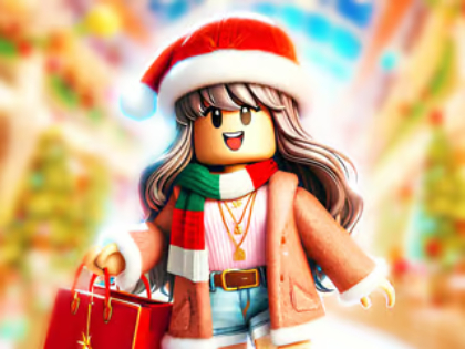 Jwèt Devinèt tèt: Roblox Nwèl Mall  sou entènèt