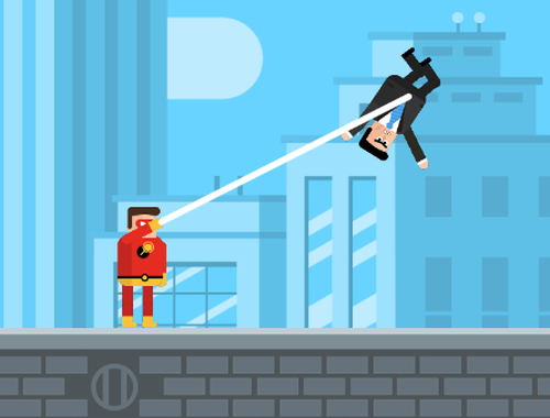 Jwèt Lig la superhero  sou entènèt
