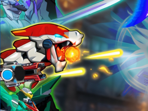 Jwèt Jwe Dino robo batay lagè  sou entènèt