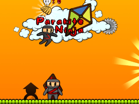 Jwèt Parakite ninja sou entènèt
