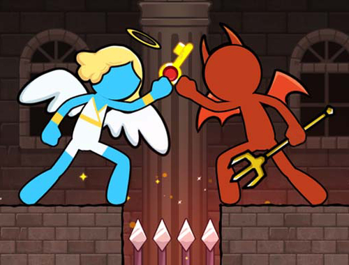 Jwèt Stickman duo: chape anba kavo a  sou entènèt