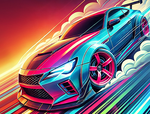 Jwèt Clicker drift  sou entènèt