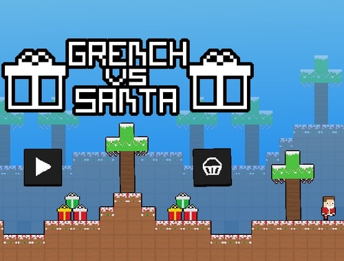 Jwèt Grinch vs Santa  sou entènèt