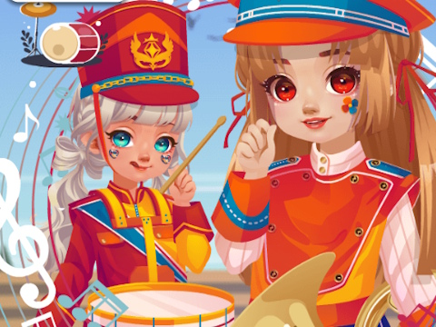 Jwèt Kiddo Marching Band sou entènèt