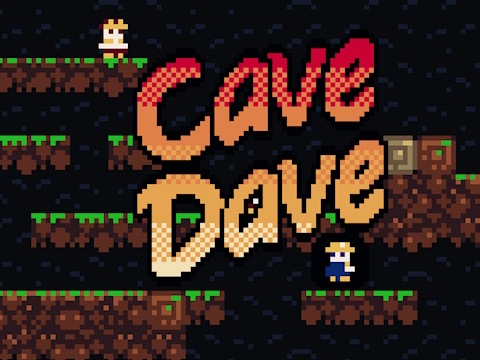 Jwèt Cave Dave sou entènèt