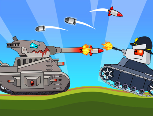 Jwèt Batay nan tank Steel  sou entènèt