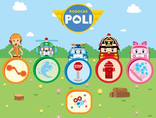 Jwèt Robocar Poli  sou entènèt