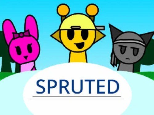 Jwèt Sprunki spruted sou entènèt