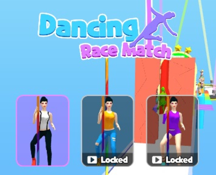 Jwèt Danse matche ak ras  sou entènèt