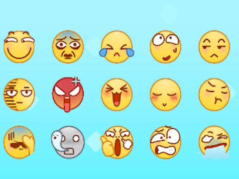 Jwèt Emoji rantre: amizan Moji  sou entènèt