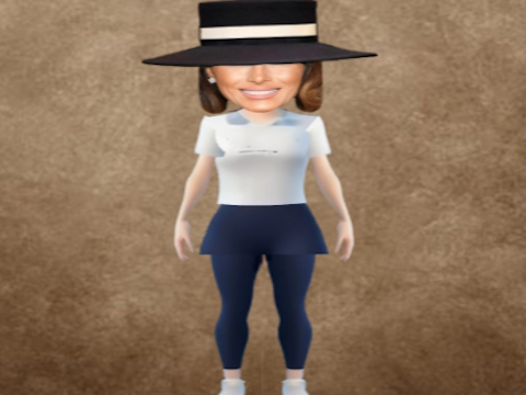 Jwèt Melania chapo antistress jwèt  sou entènèt