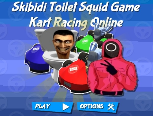 Jwèt Skibidi twalèt kalma jwèt kart kous sou entènèt  sou entènèt