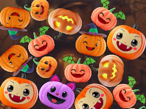 Jwèt Rantre nan joumou: Halloween!  sou entènèt