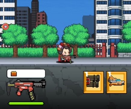 Jwèt Mecha tire pixel rp  sou entènèt