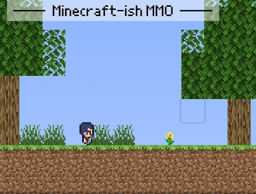Jwèt Minecraft-ish MMO sou entènèt