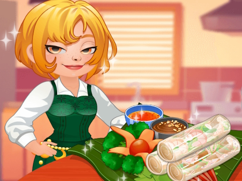 Jwèt Kitchen Roxie a: woulo prentan  sou entènèt
