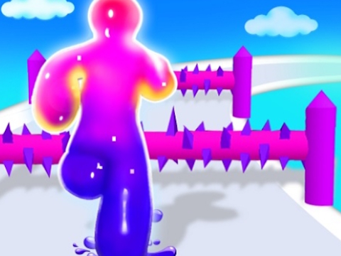 Jwèt Blob Dash kourè kontinuèl  sou entènèt