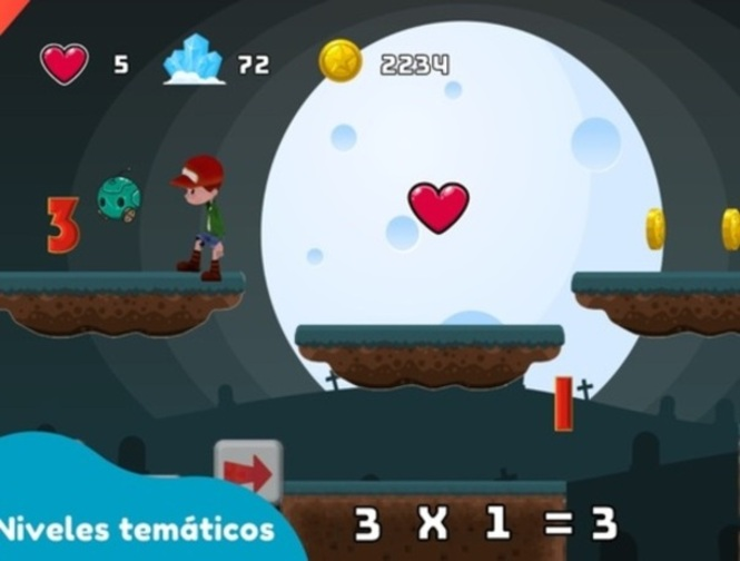 Jwèt Avanti matematik Sam la  sou entènèt