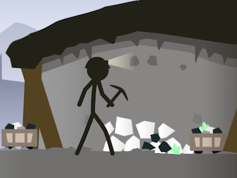 Jwèt Similatè Mining Stickman  sou entènèt
