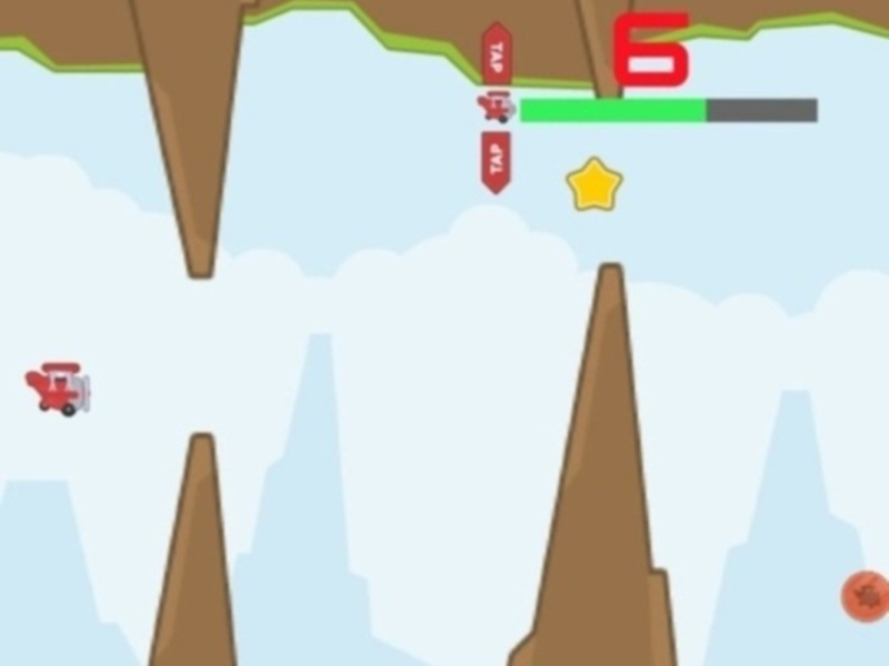 Jwèt Vòl flappy  sou entènèt