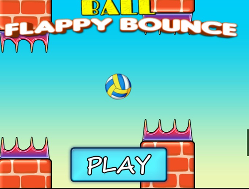 Jwèt Boul flappy rebondisman  sou entènèt