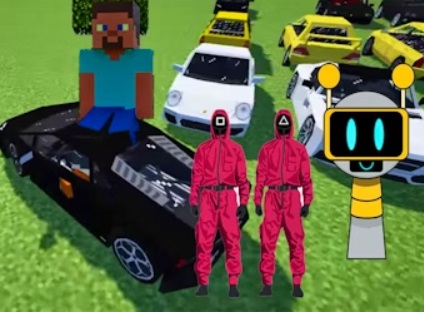 Jwèt Minecraft kalma Sprunki drift multijoueurs  sou entènèt