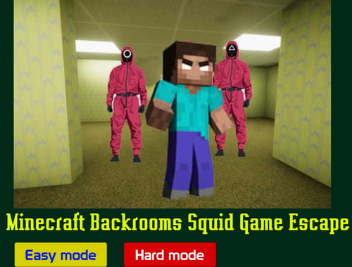 Jwèt Minecraft backrooms kalma jwèt chape  sou entènèt