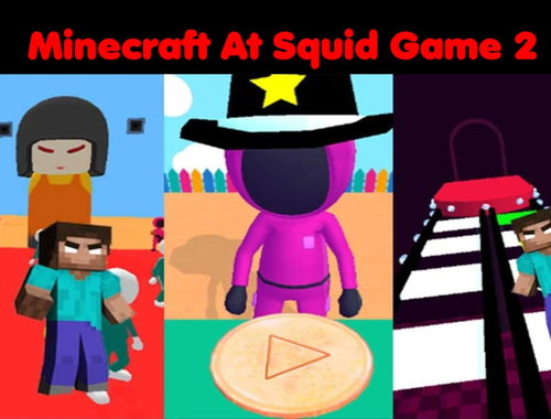 Jwèt Minecraft nan jwèt kalma 2  sou entènèt